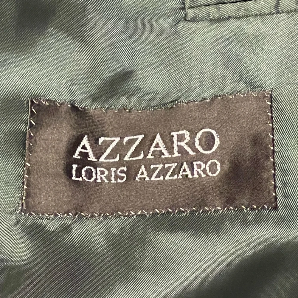 Loris Azzaro (Loro Piana Fabric) dark green Blazer - Picture 6 of 7